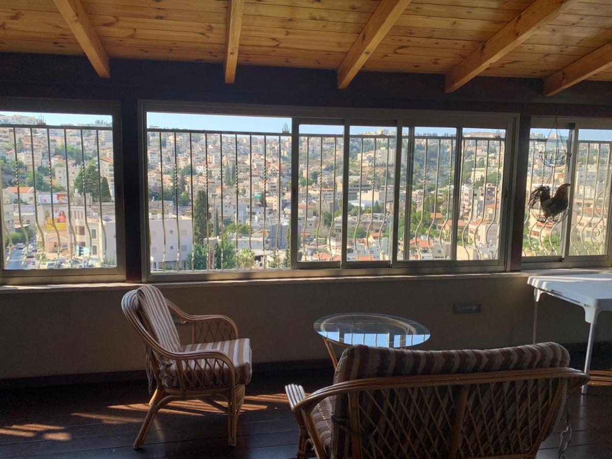 Cozy Wood Apartment With Great View To Nazareth Extérieur photo